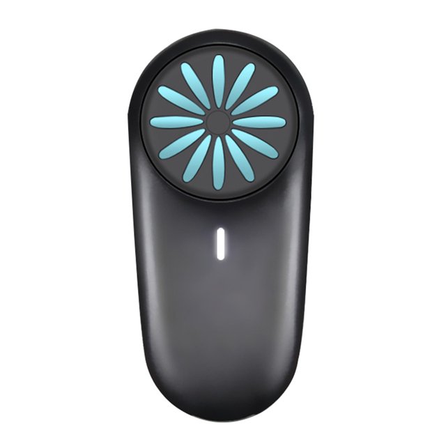 Ventilador de escape Enfriador de aire eléctrico de 3 velocidades Mini ventilador de enfriamiento con válvula de respiración para pantalla facial Jumpingount EL002587-00