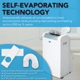 thumbnail image 3 of Whynter ARC-148MS 14,000 BTU 3-in-1 Portable AC, Dehumidifier & Fan for 500 Sq Ft, 3 of 11
