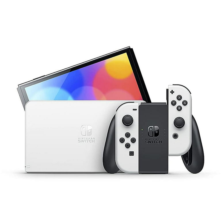 お歳暮 人気 w/ OLED HEGSKAAAA Nintendo Restored White White Joy-Con ニンテンドースイッチ本体