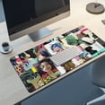 thumbnail image 5 of Music Poster Gorillaz Mouse Pad No-sliped Large Mousepad Extended Gaming Desk Mat Stitched Edge Keyboard Mat, 5 of 7