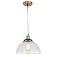 thumbnail image 2 of Woodbridge Lighting  Fulton Clear Seedy Ball Mini-pendant w/ ST64 Bulb, 2 of 5