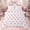 White Pink 01, variant on Erosebridal Kids Princess Ribbon Twin Comforter Sets, Pink Cartoon Cake Bedding Set, 2 Pieces