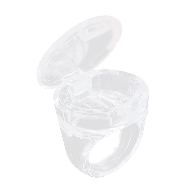 s Reciclaje transparente Sin herramientas separadoras Extensión de ñas Adhesivo Nail Art Maquillaje s de extensión Sunnimix Anillos de pigmento