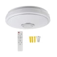thumbnail image 1 of Luz de techo LED inteligente Sunnimix Altavoz de música Bluetooth RGB Control Remoto 34cm, 1 of 8