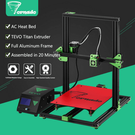 Tornado 3D Printer Fully Assembled Aluminium Extrusion 3D printer part Impresora High Precision 3D Printer Kit
