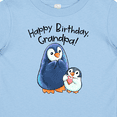 thumbnail image 4 of Inktastic Happy Birthday, Grandpa- Cute Penguins Boys or Girls Baby T-Shirt, 4 of 5