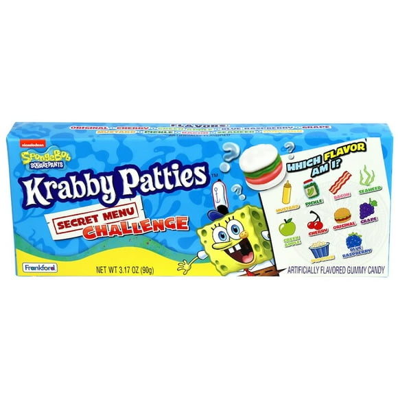 Krabby Patties Secret Menu Challenge 90g
