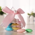 thumbnail image 2 of 12-Pack Stone-Shaped Candy Boxes - Pink Plastic Wedding Favors / Party Gift Boxes for Sweets, 2 of 8