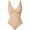 Beige, variant on Vaslanda Women Thong Shapewear Bodysuit Tops with Built-in Bra Pads Smooth Tummy Control Body Shaper