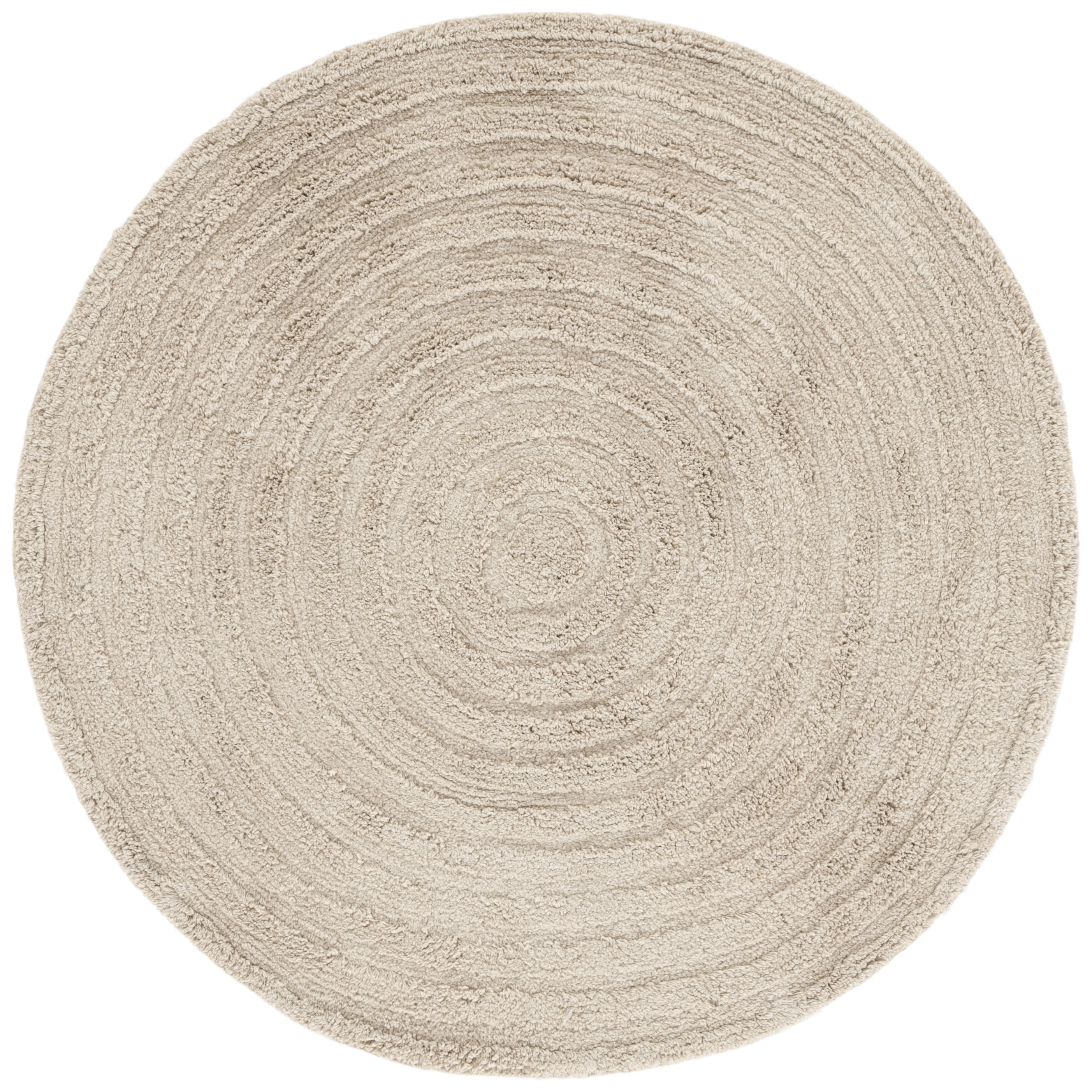 Safavieh Easy Care Edythe Solid Machine Washable Area Rug, Sage, 3' x 3' Round