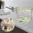 thumbnail image 4 of Encimera Organizadora de , Soporte Organizador de Cosméticos, Estante de Especias para Almacenamiento Doméstico, Soporte de Maquilje Pa Bnco negro perfecl Estante organizador de maquillaje, 4 of 8