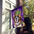 thumbnail image 7 of Saint Bernard King of Mardi Gras House Flag 28 in x 40 in, 7 of 7