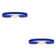 thumbnail image 1 of Qarigey Banda de la cintura Exquisita Elástico Universal Correas de cuero dorado con hebillas Puffer Coat Cinturones del día de San Azul 2piezas, 1 of 1