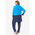 thumbnail image 2 of Jessica London Women's Plus Size 3-Piece Knit Pant Set, 2 of 6