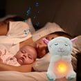 thumbnail image 6 of PPgejGEK White Breathing Glowing Lamb Doll for Infant Soothing with Volume Control and Soft Lighting, Music Toy, 6 of 6