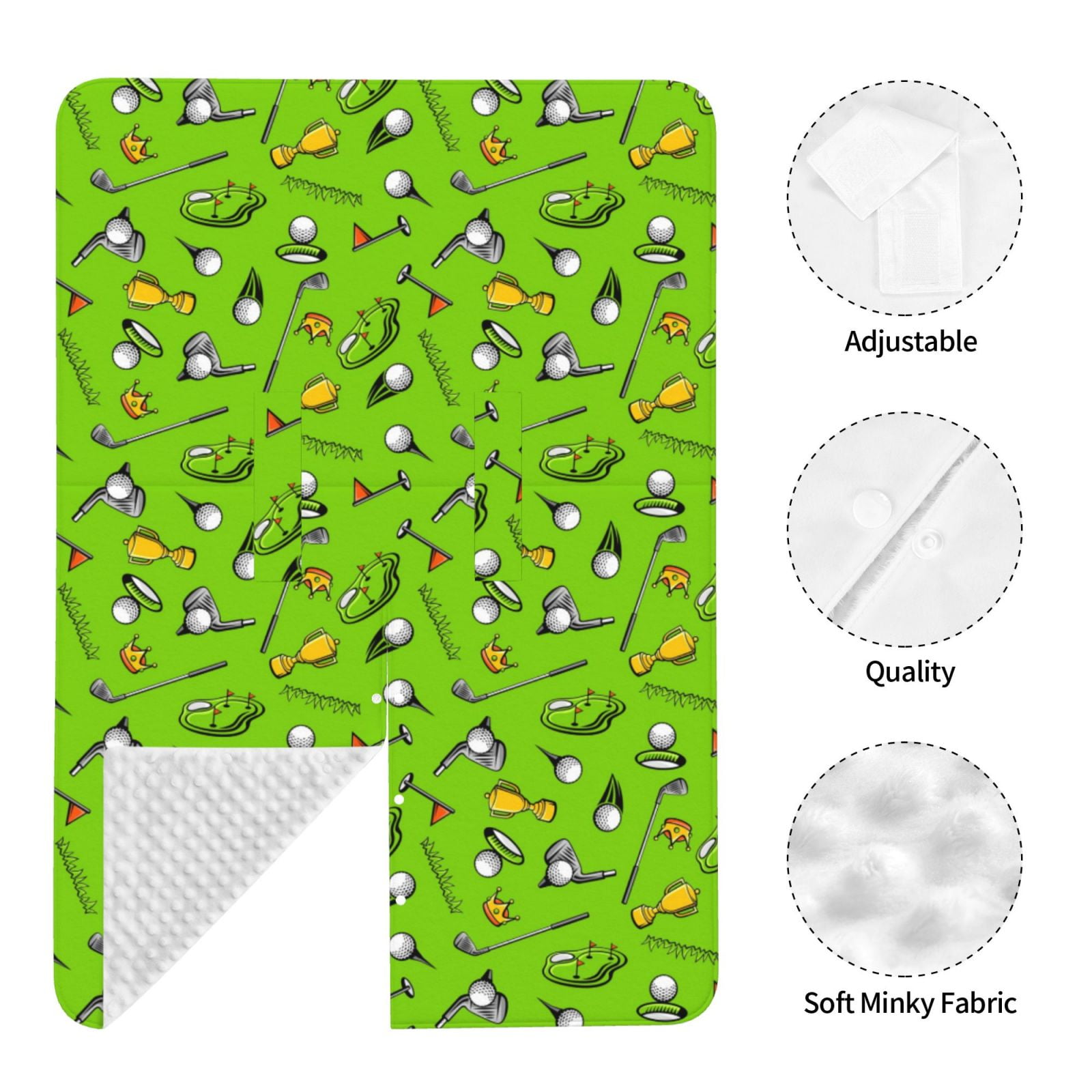 Car Seat Cover Baby - Golf Sport Club Breathable Infant Car Seat Cover for Baby Carseat, Lightweight Comfort Baby Essentials Must Haves Newborn Stuff for Girl Boy