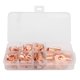 thumbnail image 1 of 60pcs Copper Ring Terminals Electrical Cable Crimp Connectors SC6-SC25, 1 of 1