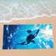 thumbnail image 4 of Europe And The United States Beach Towel Bag Portable Storage Backpack Printed Towel Bath Towel, 4 of 6