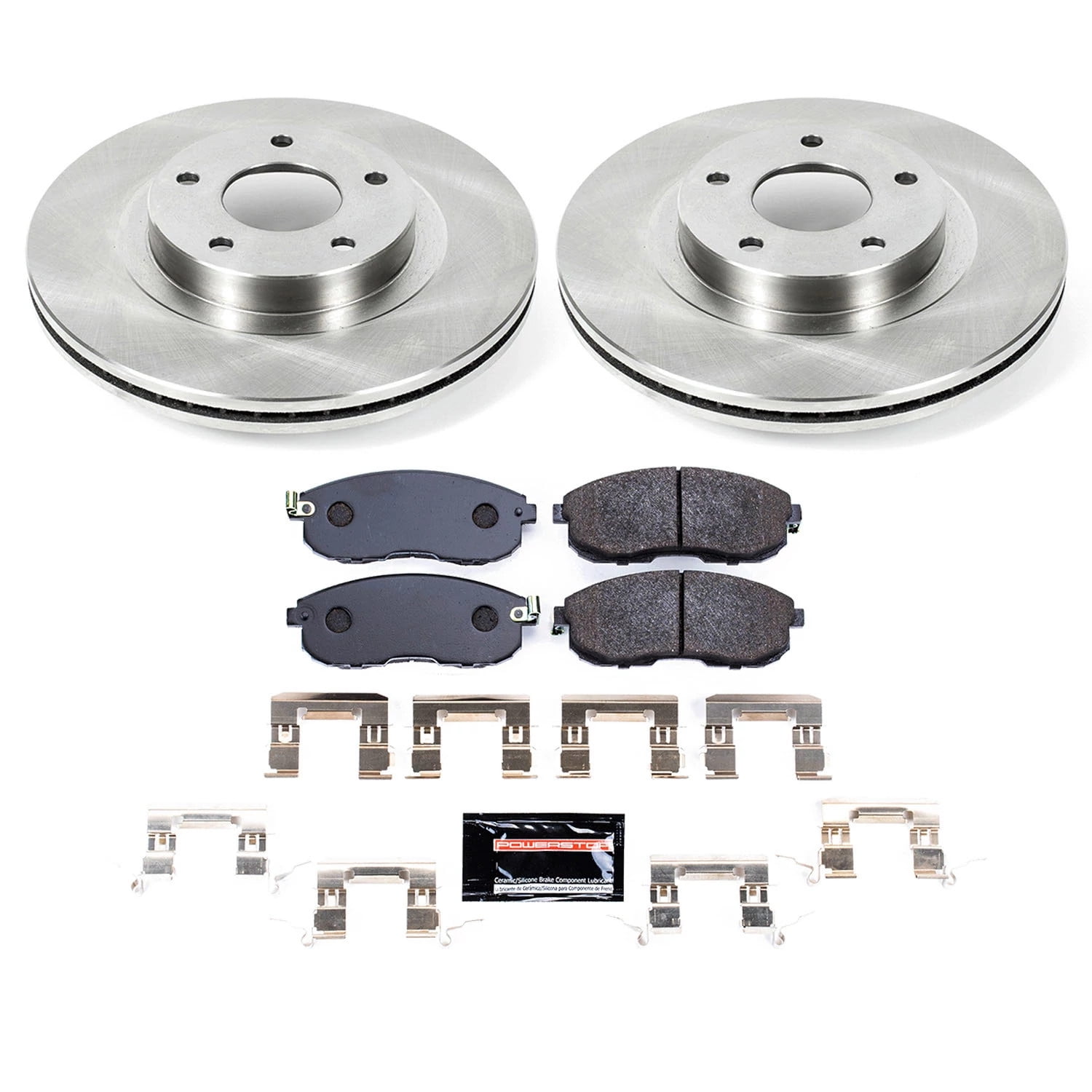 PowerStop Front Track Day High-Performance Brake Pad and Rotor Kit TDBK2282