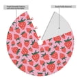 thumbnail image 2 of Sikiie Cartoon Strawberry 30-48 inches {designName} Print Christmas Tree Skirt Snowman Xmas Tree Skirt with Edge Christmas Decorations for Holiday Party48", 2 of 7