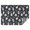 Ghost Boo Halloween, variant on Glowing Halloween Icons Pattern Rectangle Tablecloth 60"x84",Waterproof Polyester Rectangle Table Cloth, Wipeable Spillproof Polyester Tablecloth for Dining, Camping, Indoor and Outdoor