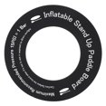 thumbnail image 3 of Black Valve Adapter Gasket, Wide Use Fine Workmanship Circle Gas Valve Adapter Gasket  For Drifting Boat, 3 of 8