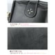 thumbnail image 2 of Minnieouse Cartera de mujer a la moda de piel sintética corta con abertura para mujer, cartera con cremallera de gran capacidad, tarjetero, bolso Carteras Negro, 2 of 6