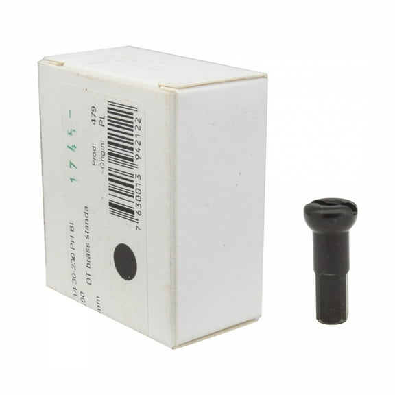 DT Swiss Pro Head 2.34 x 14mm Black Brass Nipple Box of 100 Wheel Build Fix