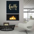 thumbnail image 6 of Epic Art 'Faith Black' by Imperfect Dust, Acrylic Glass Wall Art, 36"x36", 6 of 8