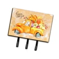 thumbnail image 1 of Carolines Treasures CK2678TH68 Fall Harvest White Poodle Leash or Key Holder, 1 of 1