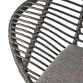thumbnail image 6 of Handcrafted Polyethylene Rattan / Any Outdoor Setting / Comfortable Basket Chair Pair, 6 of 7