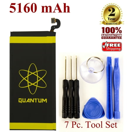 Quantum 5610mAh Extended Slim Battery For Samsung Galaxy S6 SM-G920 with Tool