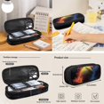 thumbnail image 7 of Jeiento Baseball Bookbag for Boys Backpack Middle School Bag with Lunch Bag Kids Book Bag and Lunch Box Set Elementary School Backpack Lunchbox Pencil Set Water Bottle Holder 4 in 1 Abstract Fire, 7 of 7