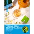 thumbnail image 3 of HEZUO Decaffeinated Oolong Tea Bags, Mild Flavor, Individually Wrapped, Biodegradable Tea Bags, 20 Count, for Hot or Iced Tea, 3 of 8