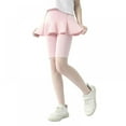 thumbnail image 4 of Toddler Kids Girls Baby Leggings with Ruffle Tutu Skirt Pants Culotte Girls Bottoms Dress, 4 of 11