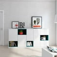 thumbnail image 6 of 19.7 in. x 19.7   PVC Wall Panel in Wave Design(12-Pack), 6 of 12