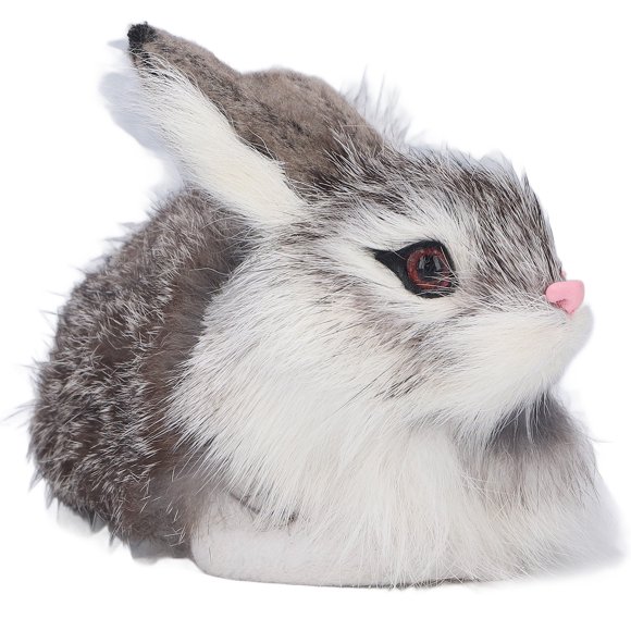 Realistic Plush Bunny High Simulation Rabbit Hair Sturdy Durable Soft Comfortable Widely Used Bunny Plush