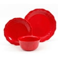 thumbnail image 4 of The Pioneer Woman Cowgirl Lace 12-Piece Dinnerware Set, Red, 4 of 7