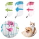 thumbnail image 5 of Botella de agua para perros de tamaño pequeño sin goteo, alimentador de agua para gatos de llenado superior con gancho, mascota Rosado jinwen Fuente de agua del gato del perro del animal doméstico, 5 of 8