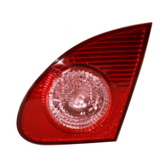 Right Back Up Lamp Assembly - Compatible with 2003 - 2008 Toyota Corolla Sedan 2004 2005 2006 2007