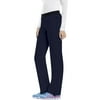 Cherokee Infinity Women Medical Scrubs Pant Low Rise Slim Pull-On 1124AT, S Tall, Navy