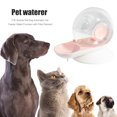 thumbnail image 3 of Fuente de agua automática para gatos con burbujas de 2,8 l para perros y gatos con elemento de filtro (rosa) Likrtyny Para estrenar, 3 of 9