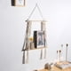 thumbnail image 4 of Estante colgante de pared con cuerda tejida hecha a mano: para cocina, baño, almacenamiento en el hogar, estante flotante de pared para plantas de interior, 4 of 7