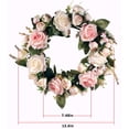 thumbnail image 3 of Guirlande Artificielle de Pivoines, Couronne Artificielle de Fleur en Soie - Hogar / Vacaciones / Decoración de la boda Ormromra QH-889, 3 of 6