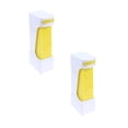 thumbnail image 1 of Leojiow 2Pcs Butter Cutte One Click Stick Butter Cutter Butter Cheese Cutter Butter Dispenser To Store Butter For Making Bread Cakes Cookies 20.3X7.6X5.5Cm White, 1 of 6