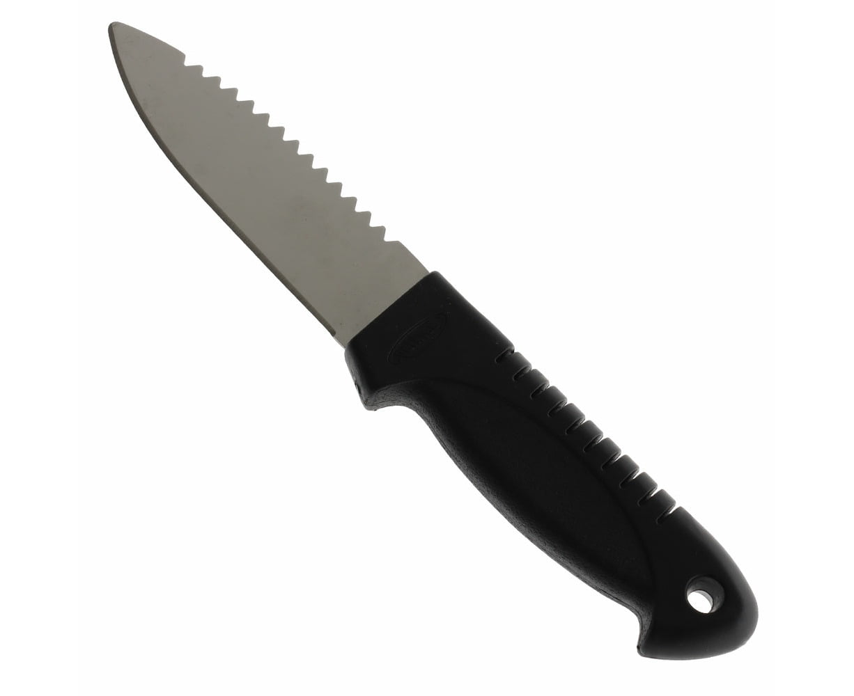 Tsunami Steel Bait Fishing Knife 4 in Black