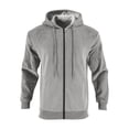 thumbnail image 6 of Bainana Men'S Zip Up Hoodie Long Sleeve Trendy Zipper Hoody Solid Color Hooded Shirts Party Wear Fall Outfit Size S, 6 of 7