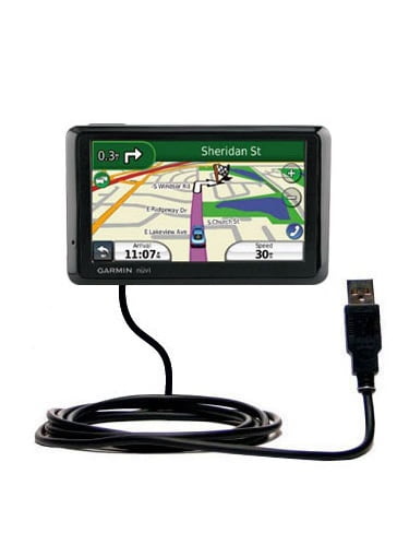 USB Charging Charger Cable Lead for Car GPS Navigation Garmin GPS Edge 800 