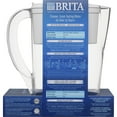 thumbnail image 6 of Brita, CLO35566, 6-Cup Space Saver BPA-Free Water Pitcher with 1 Filter, 1 Each, White, 6 of 13
