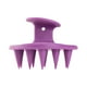 thumbnail image 1 of Masajeador de cuero cabelludo, cepillo de champú para cabello húmedo y seco, depurador de cuero cabelludo para viajes en casa Violeta oscuro, 1 of 9